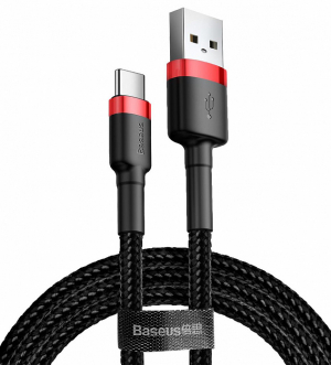 Купить Baseus Cafule Series USB/USB-C 1m CATKLF-B91 (Red/Black)